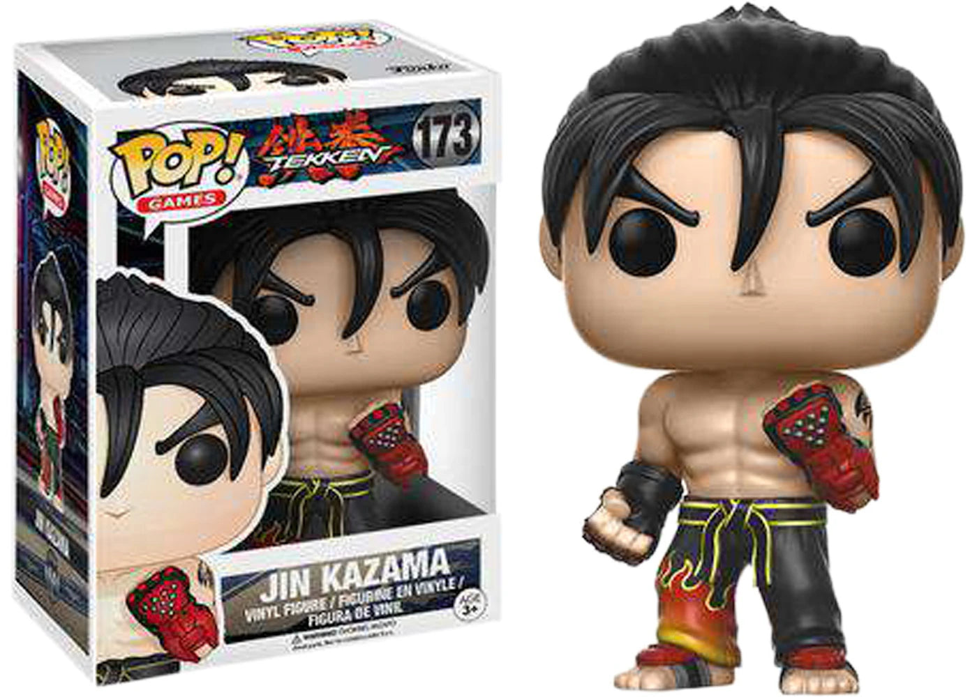 Funko POP! Games: Tekken #173 - Jin Kazama + Protector