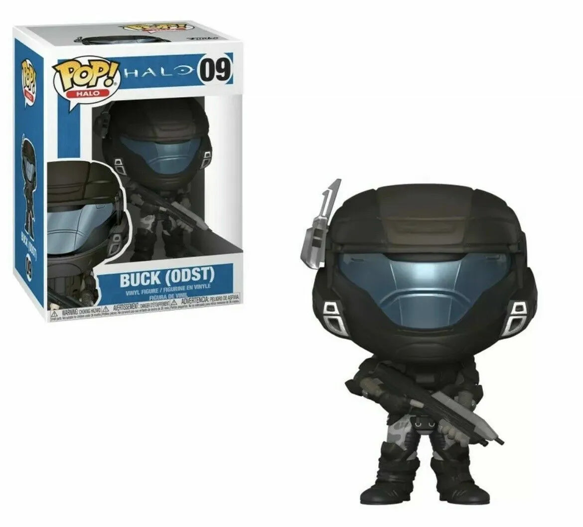 Funko POP! Games: Halo #09 Buck (ODST) + Protector