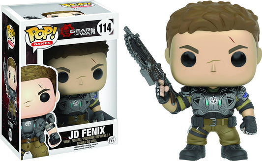 Funko POP! Games: Gears Of War #114 JD Fenix + Protector