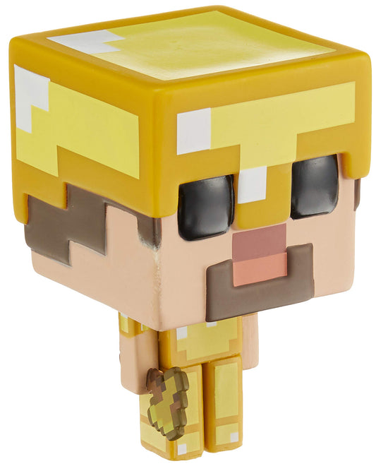 Funko POP! Games: Minecraft #321 - Steve In Gold Armour + Protector