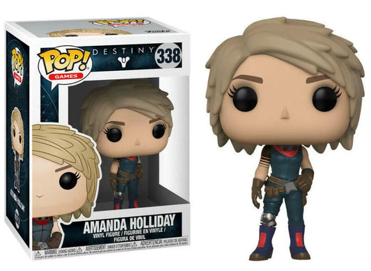 Funko POP! Games: Destiny #338 - Amanda Holliday (VAULTED) (slight box ware) + Protector