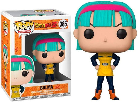 Funko Pop! Dragon Ball Z Bulma 385 + Free Protector