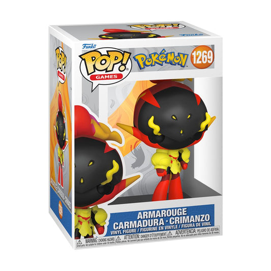 Funko Pop! Pokémon - Armarouge 1269 Figure + Pop Protector