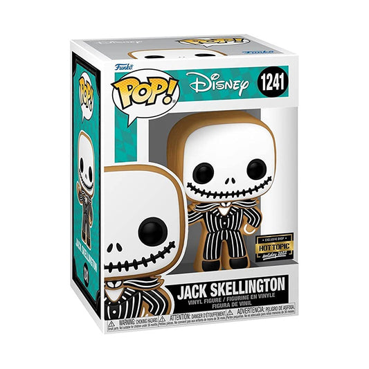 Funko Pop! Disney Tim Burton’s The Nightmare Before Christmas Jack Skellington 1241 Hot Topic Exclusive + Free Protector