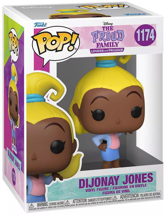 Funko Pop! Disney The Proud Family Louder and Prouder DiJonay Jones 1174 + Free Protector