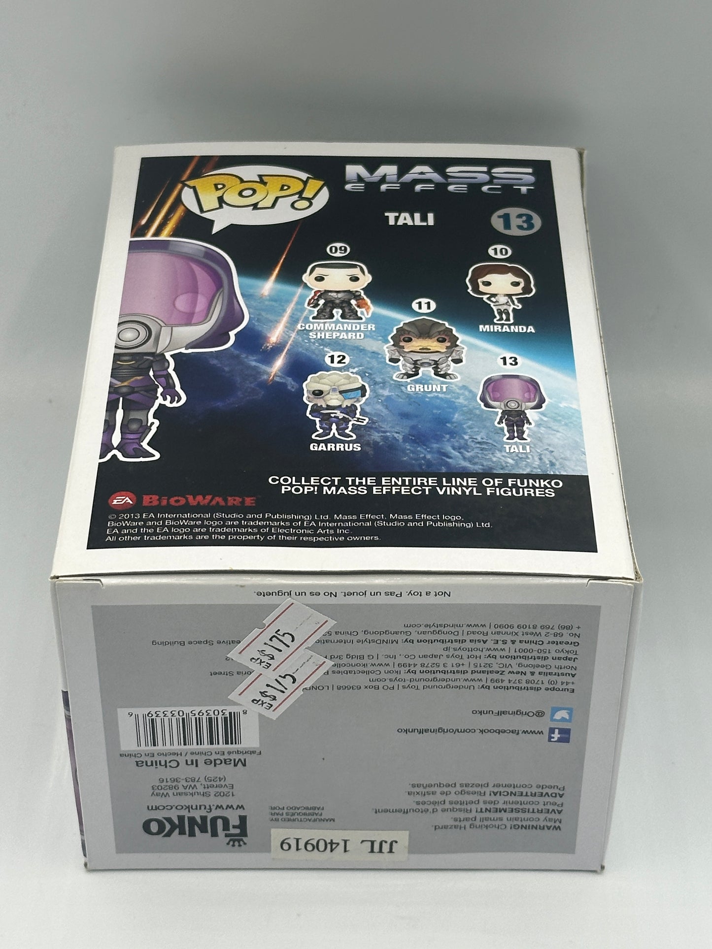 Funko Pop! Vinyl figure : Mass Effect - Tali #13 + Protector