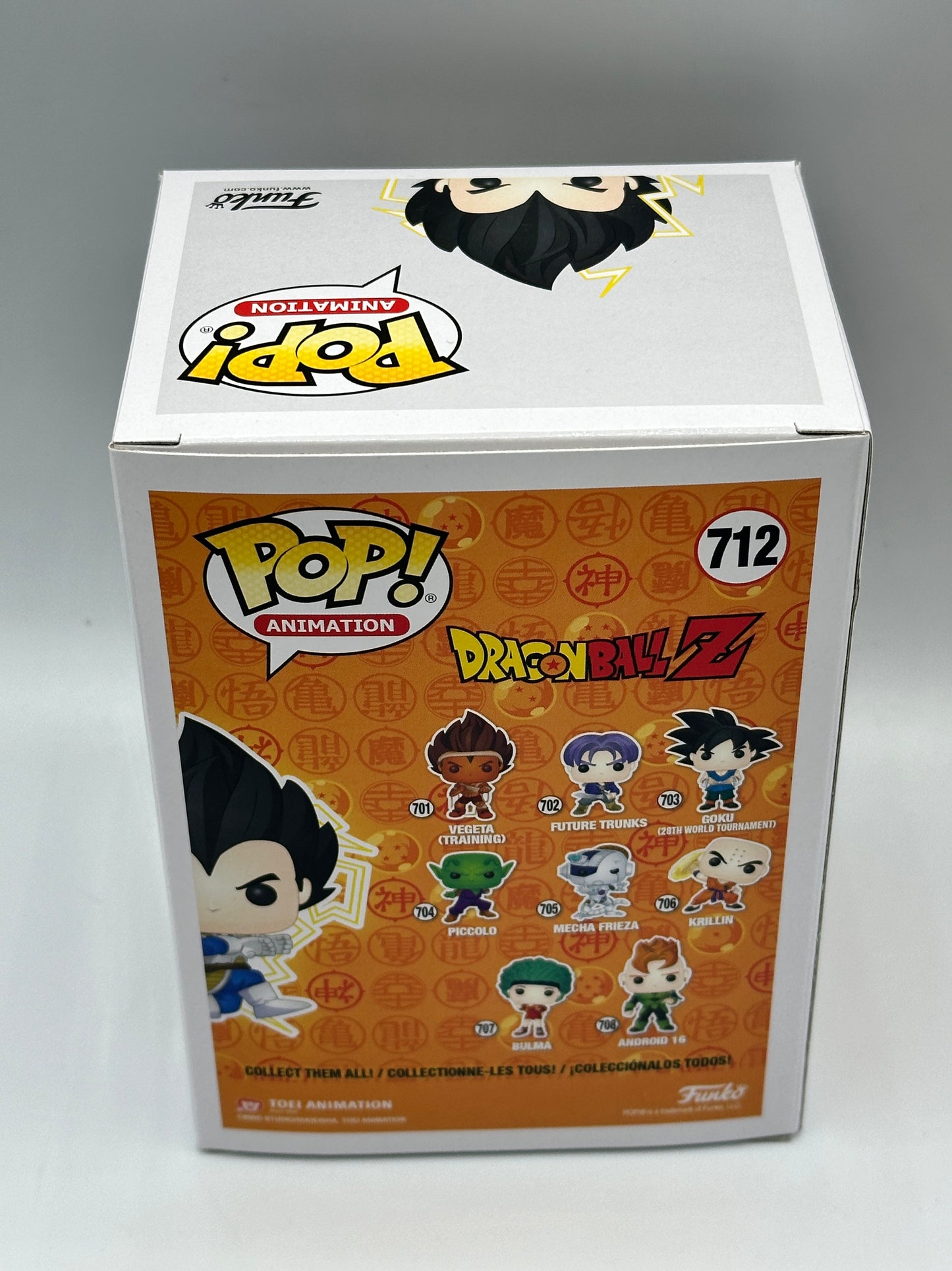 Funko Pop! Vegeta (galick gun) Dragon ball Z autographed signed Chris Sabat w/ coa + pop protector