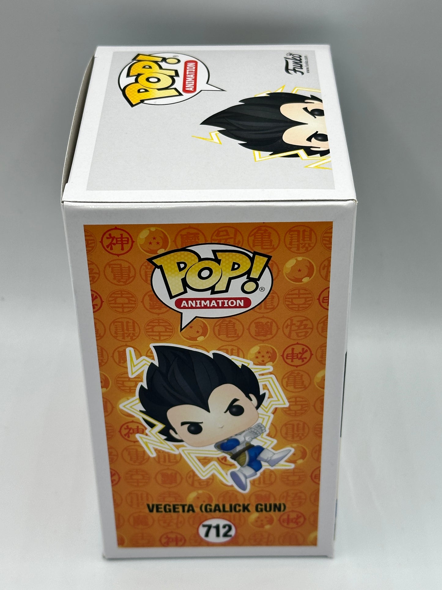 Funko Pop! Vegeta (galick gun) Dragon ball Z autographed signed Chris Sabat w/ coa + pop protector