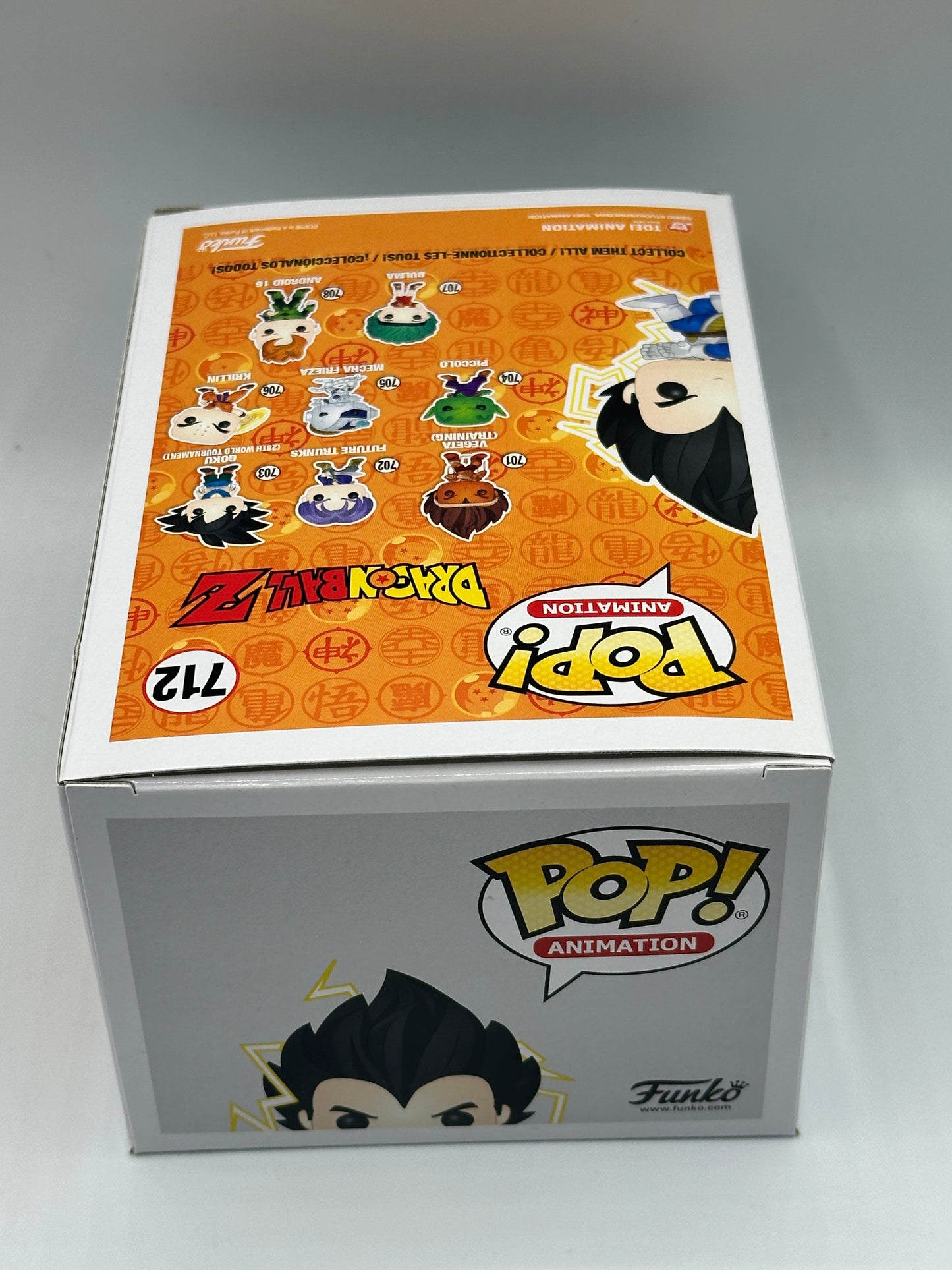 Funko Pop! Vegeta (galick gun) Dragon ball Z autographed signed Chris Sabat w/ coa + pop protector