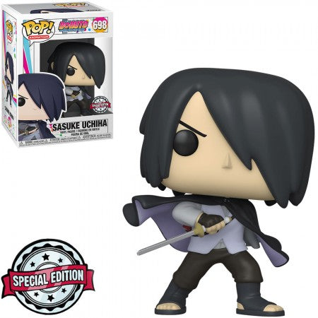 Funko POP! Animation: Boruto Naruto Next Generations - Sasuke Uchiha Special Edition + Protector!
