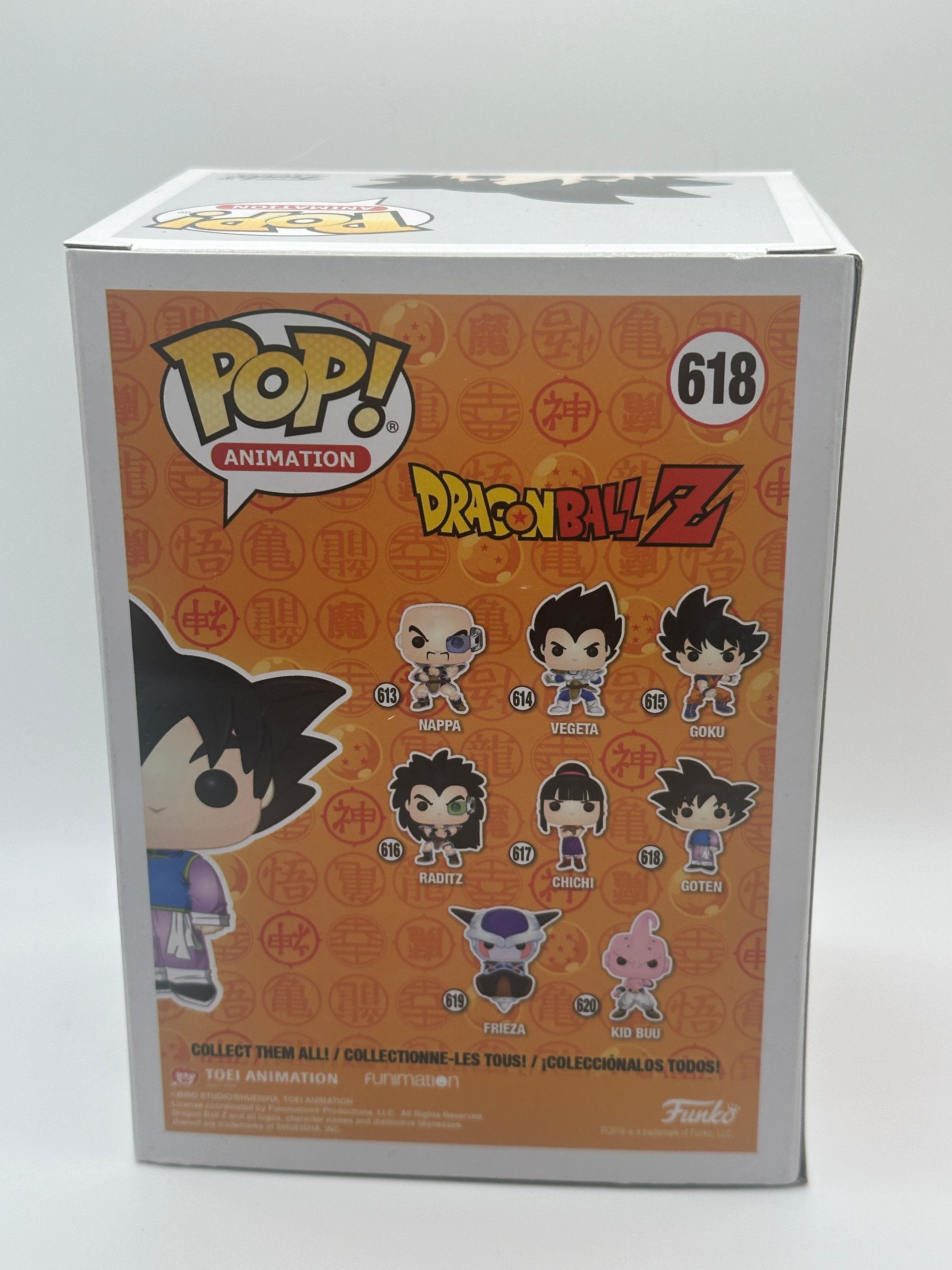 Signed Dragon Ball Z Funko Pop! KARA EDWARDS SIGNED Goten #618