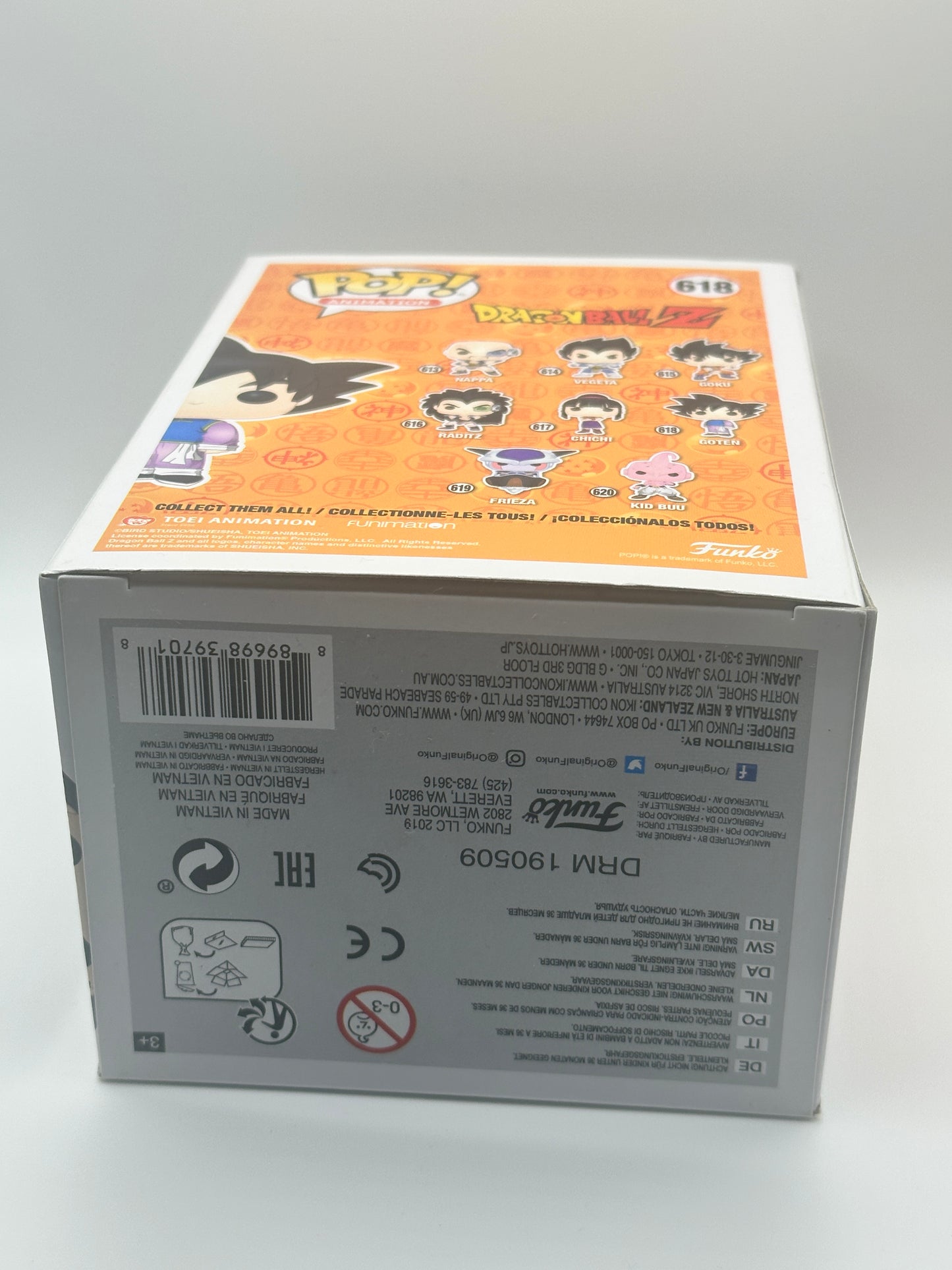 Signed Dragon Ball Z Funko Pop! KARA EDWARDS SIGNED Goten #618 - Memphis Comic Expo 2024 + PROTECTOR - ONLINE ONLY