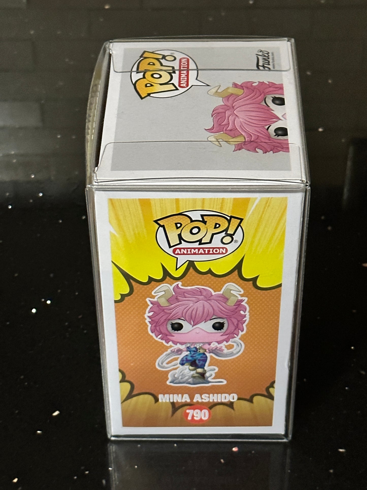 SIGNED POP! My Hero Academia Mina Ashido - CAITLIN GLASS Limited Signed 4 of 100 (TOYZILLA CERTIFIED)