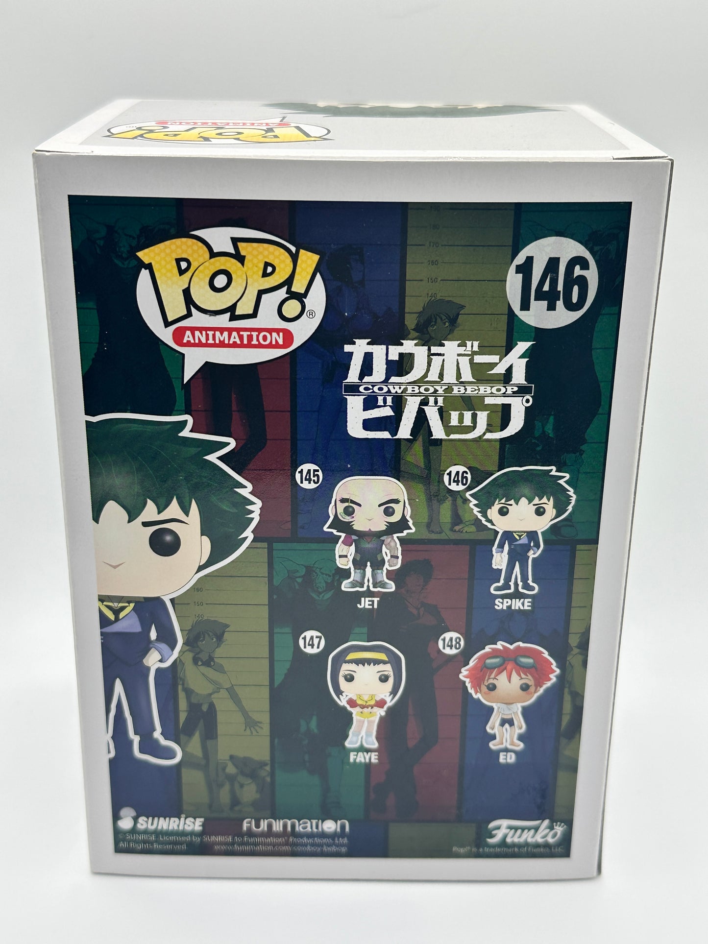 Funko Cowboy Bebop Spike 146 Pop Animation Figure - Protector Included