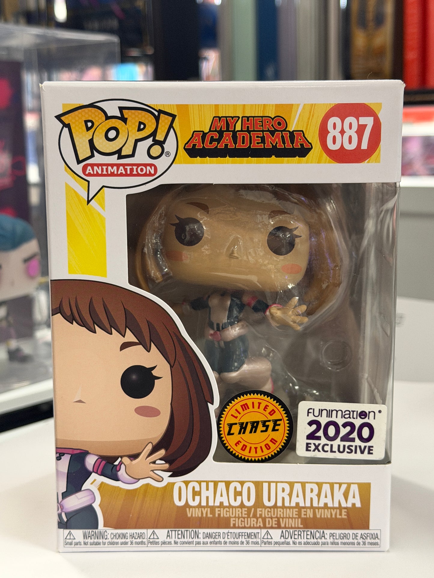 Funko Pop! My Hero Academia Ochaco Uraraka Chase Funimation 2020 Exclusive #887