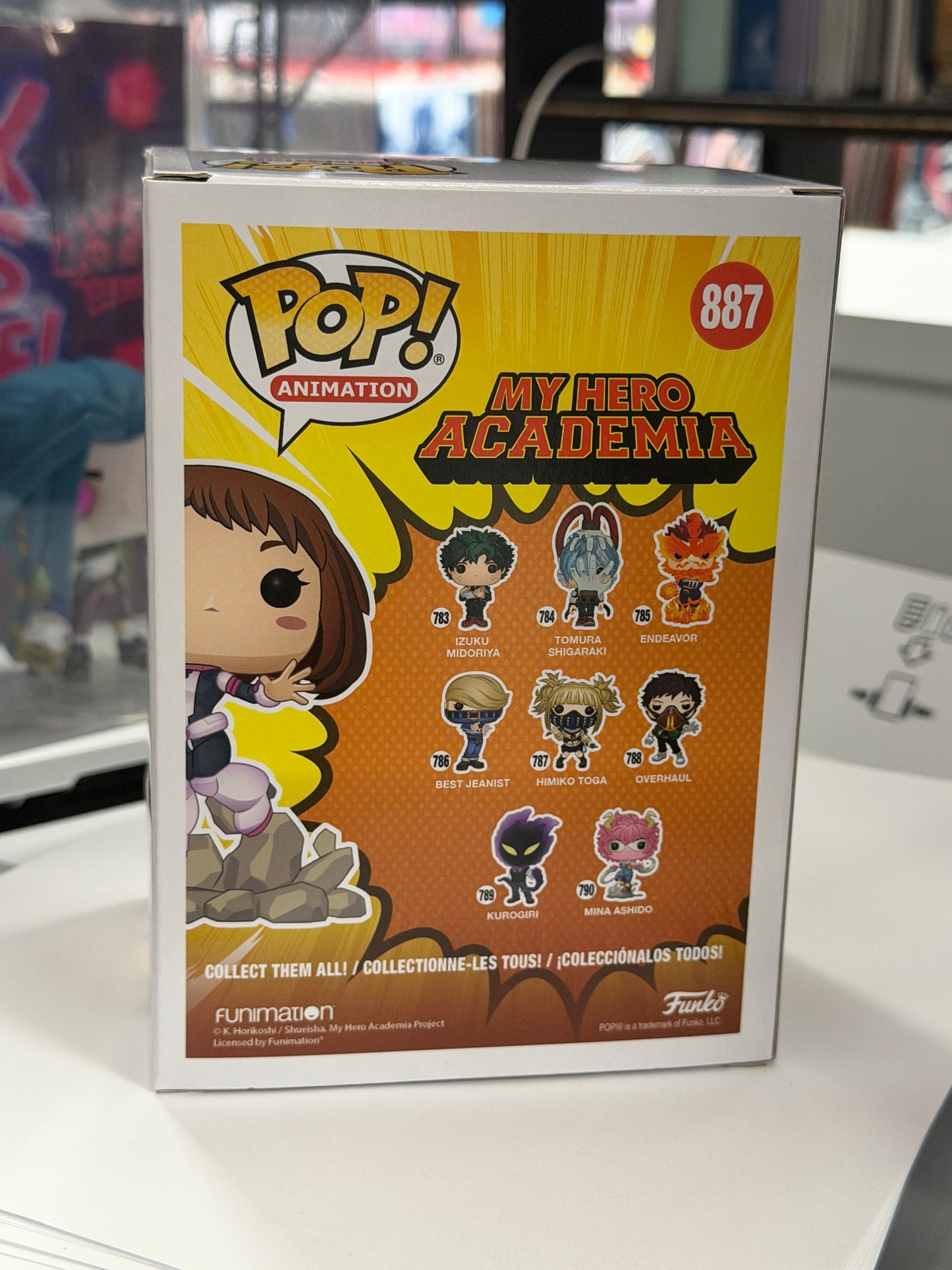 Funko Pop! My Hero Academia Ochaco Uraraka Chase Funimation 2020 Exclusive #887