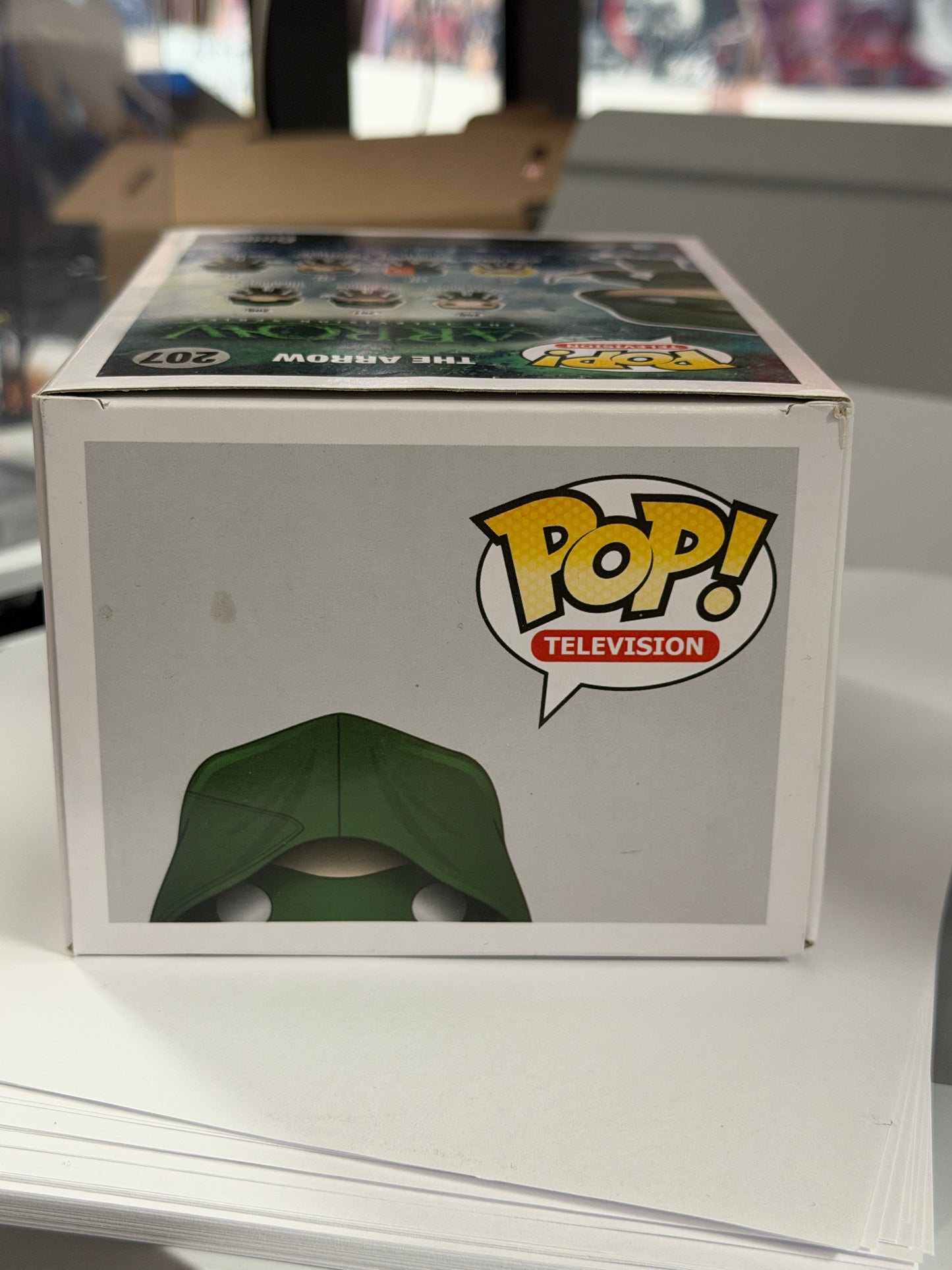 Signed Funko Pop! Arrow - Stephen Amell Autograph with "You Have Failed This City" Inscription + Protector