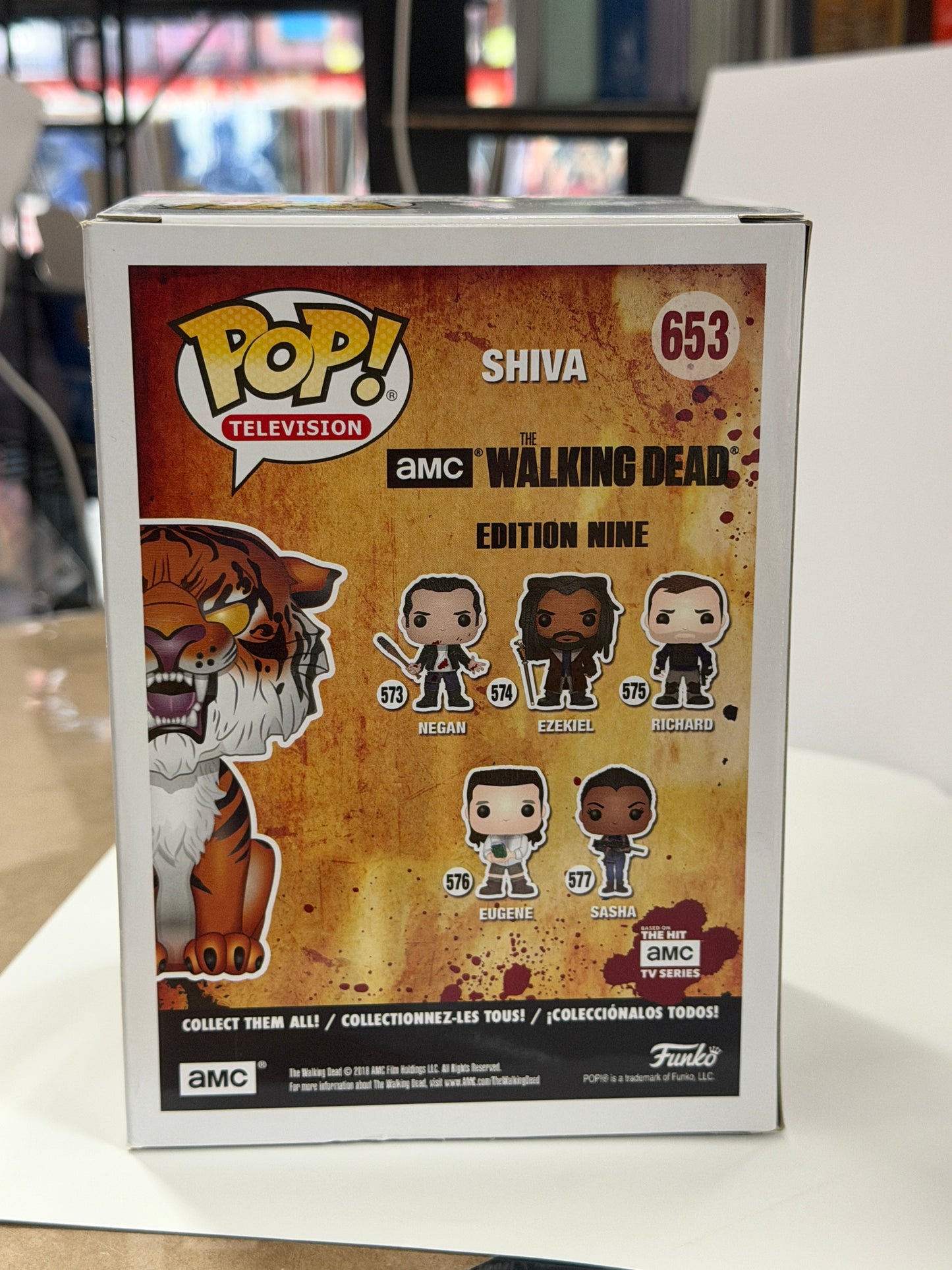 Funko POP! Television AMC The Walking Dead Supply Drop Exclusive Shiva 653