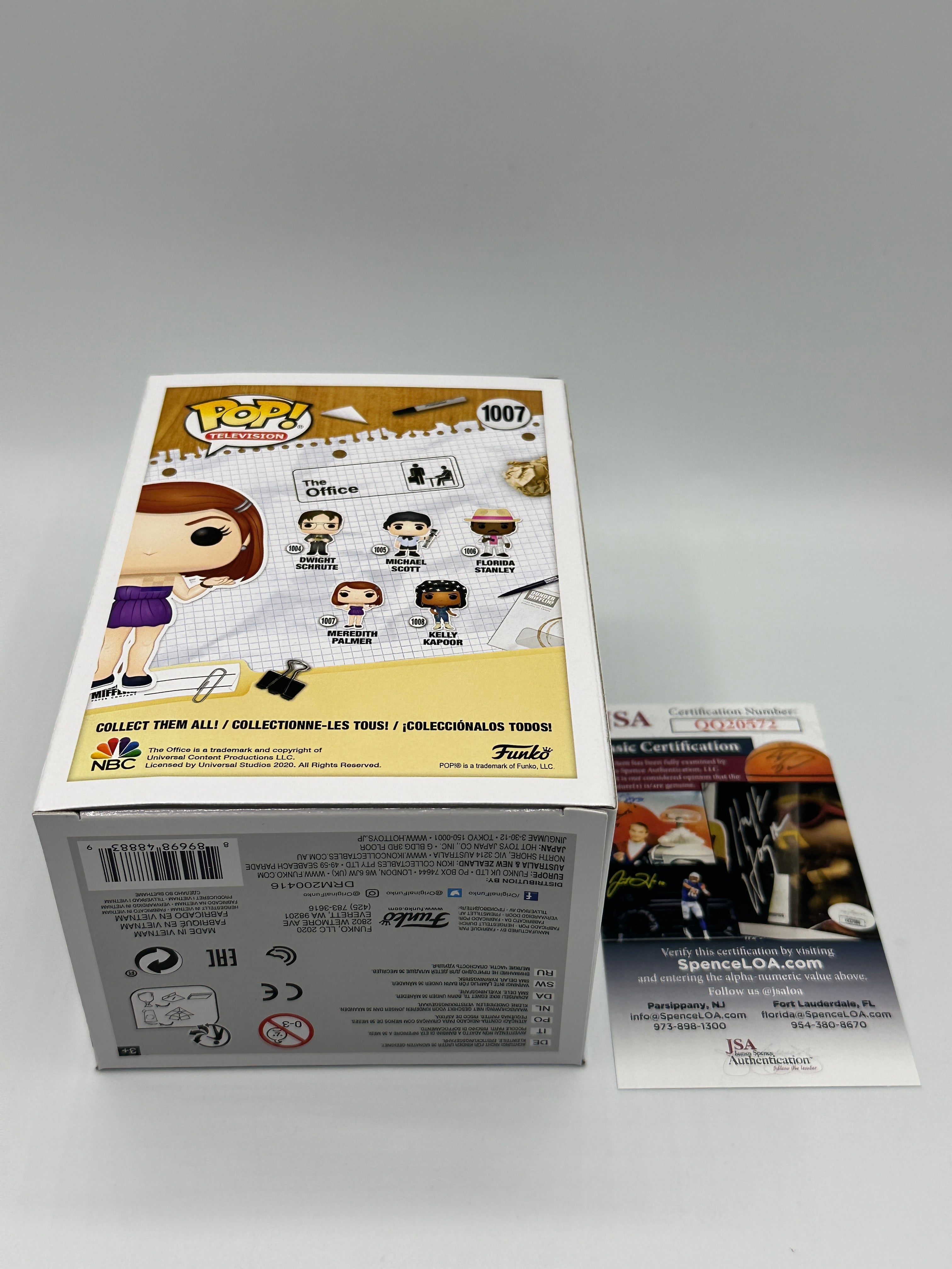 The Office Katy deals Flannery signed jsa mint funko pop