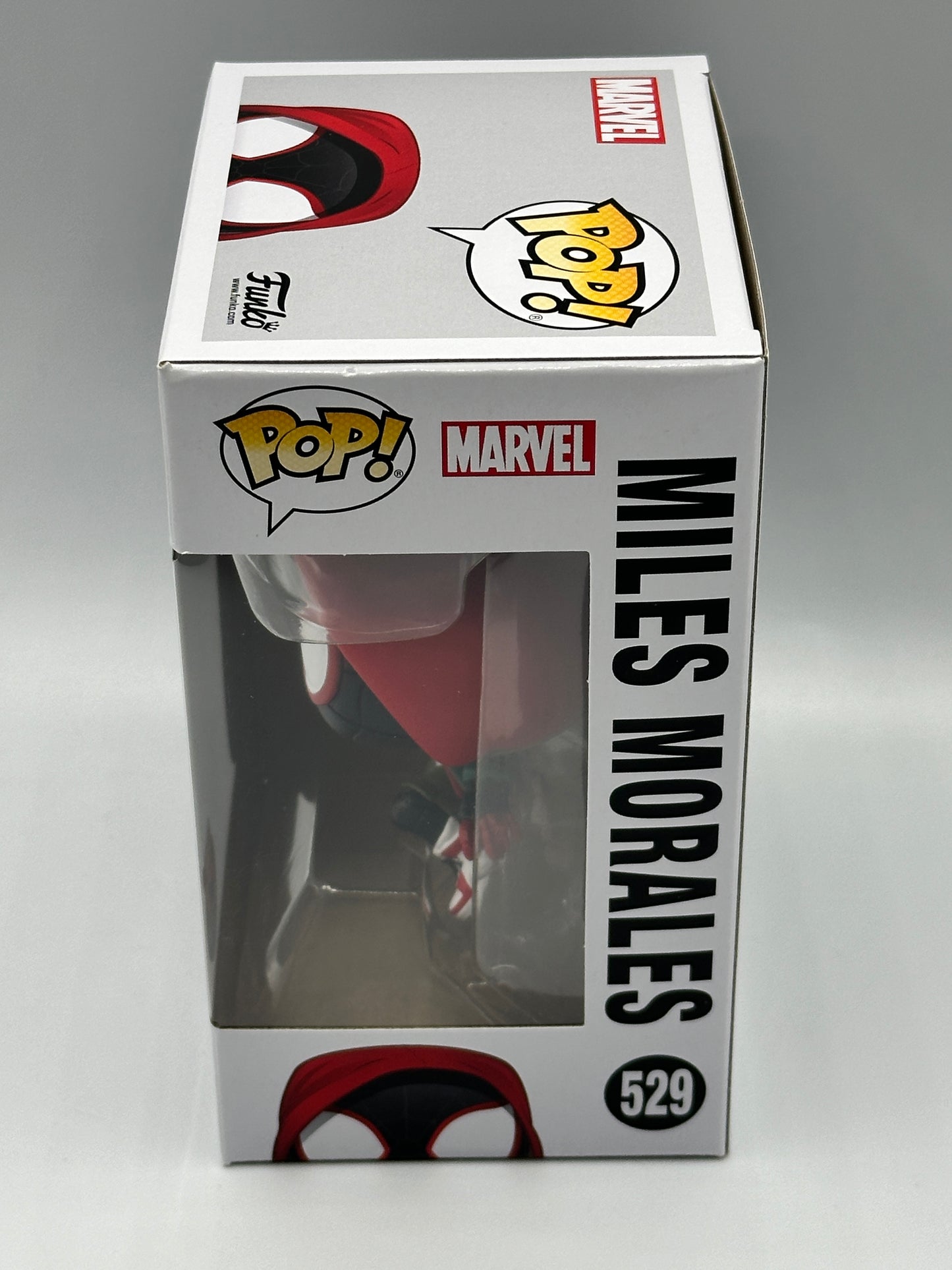 Funko Pop! Spider-Man Into The Spiderverse Miles Morales 529 PX Exclusive + PoP Protector