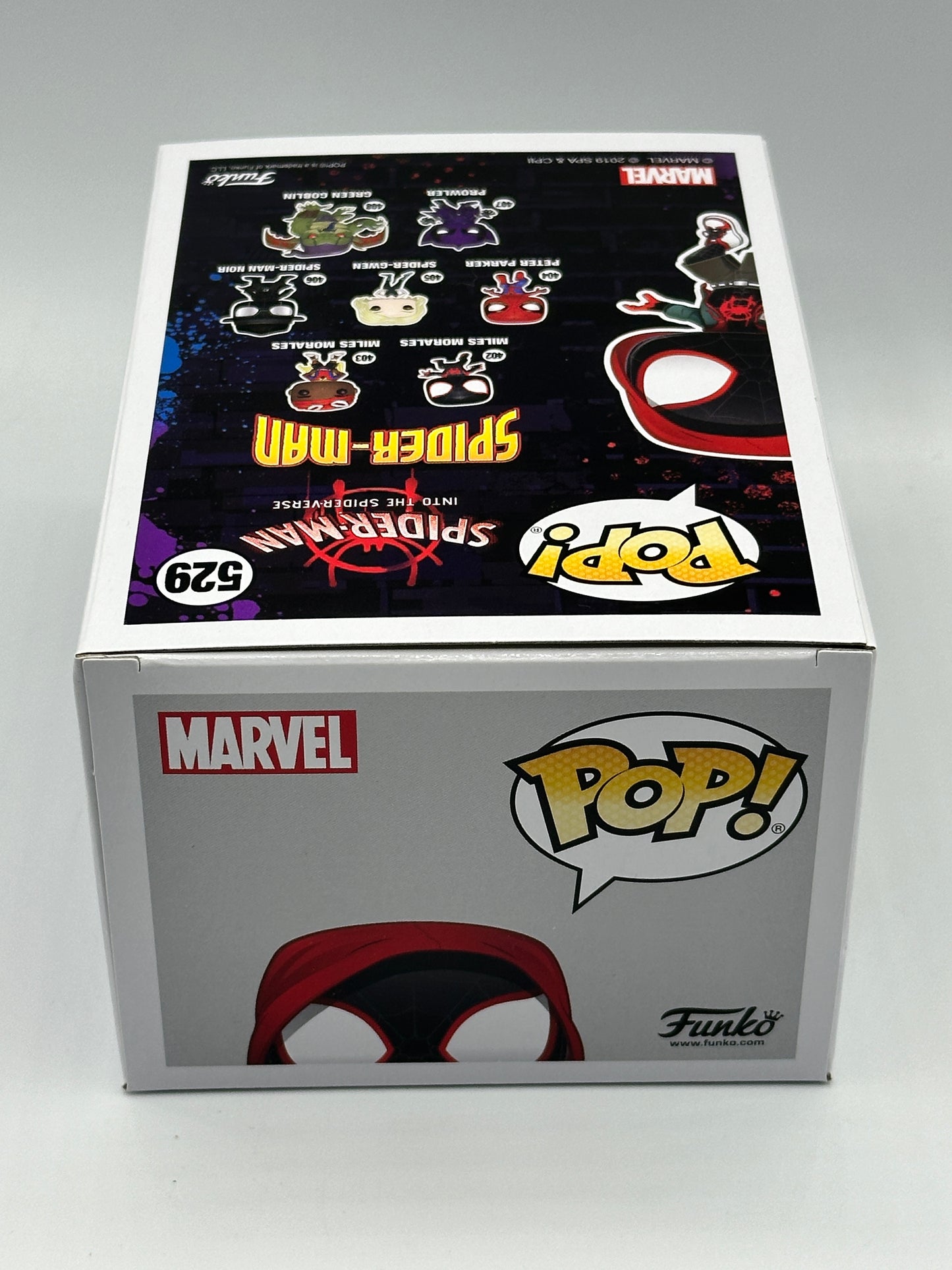 Funko Pop! Spider-Man Into The Spiderverse Miles Morales 529 PX Exclusive + PoP Protector