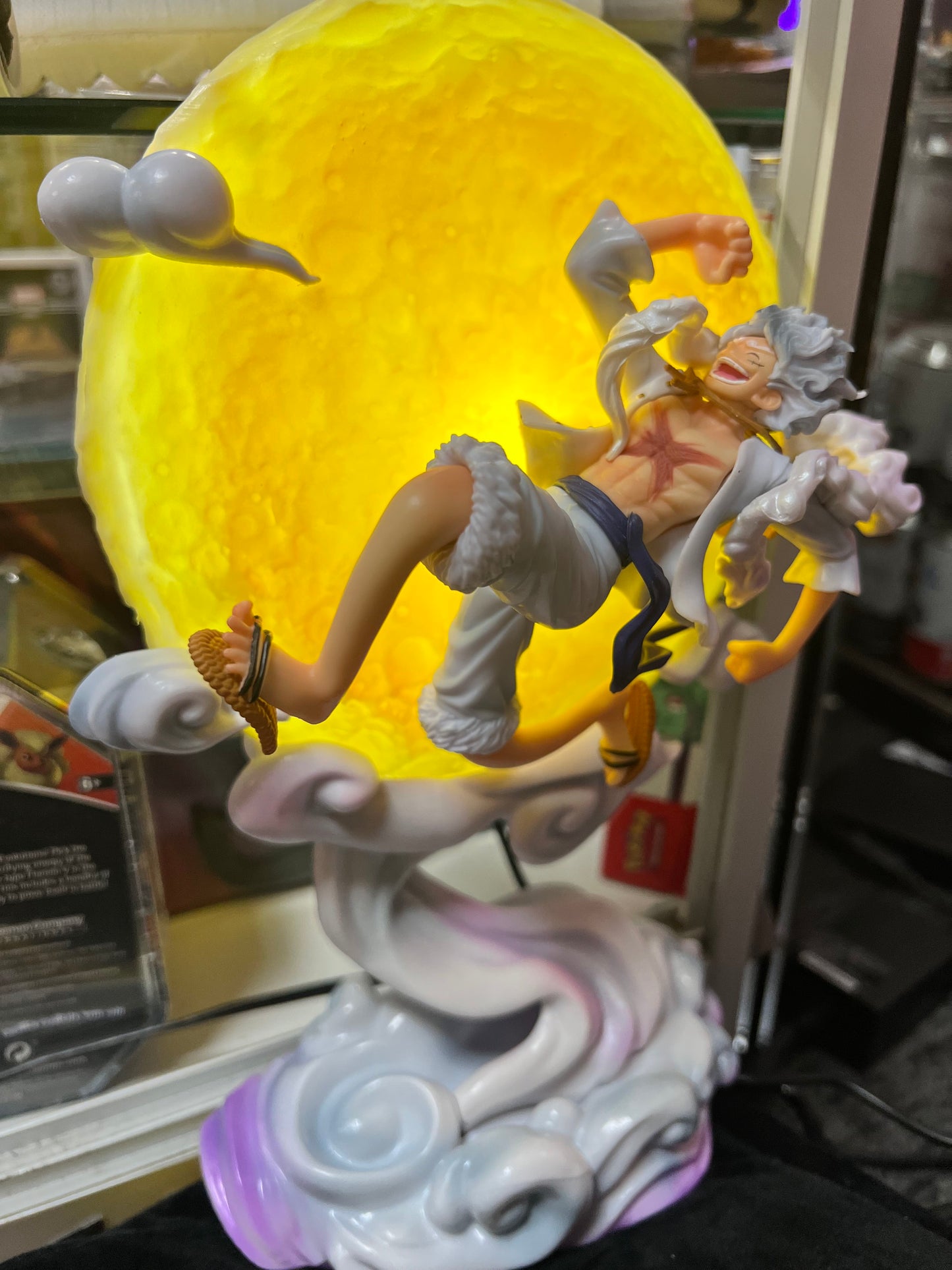 Preorder Gear 5 Light up Moon Statue Figure