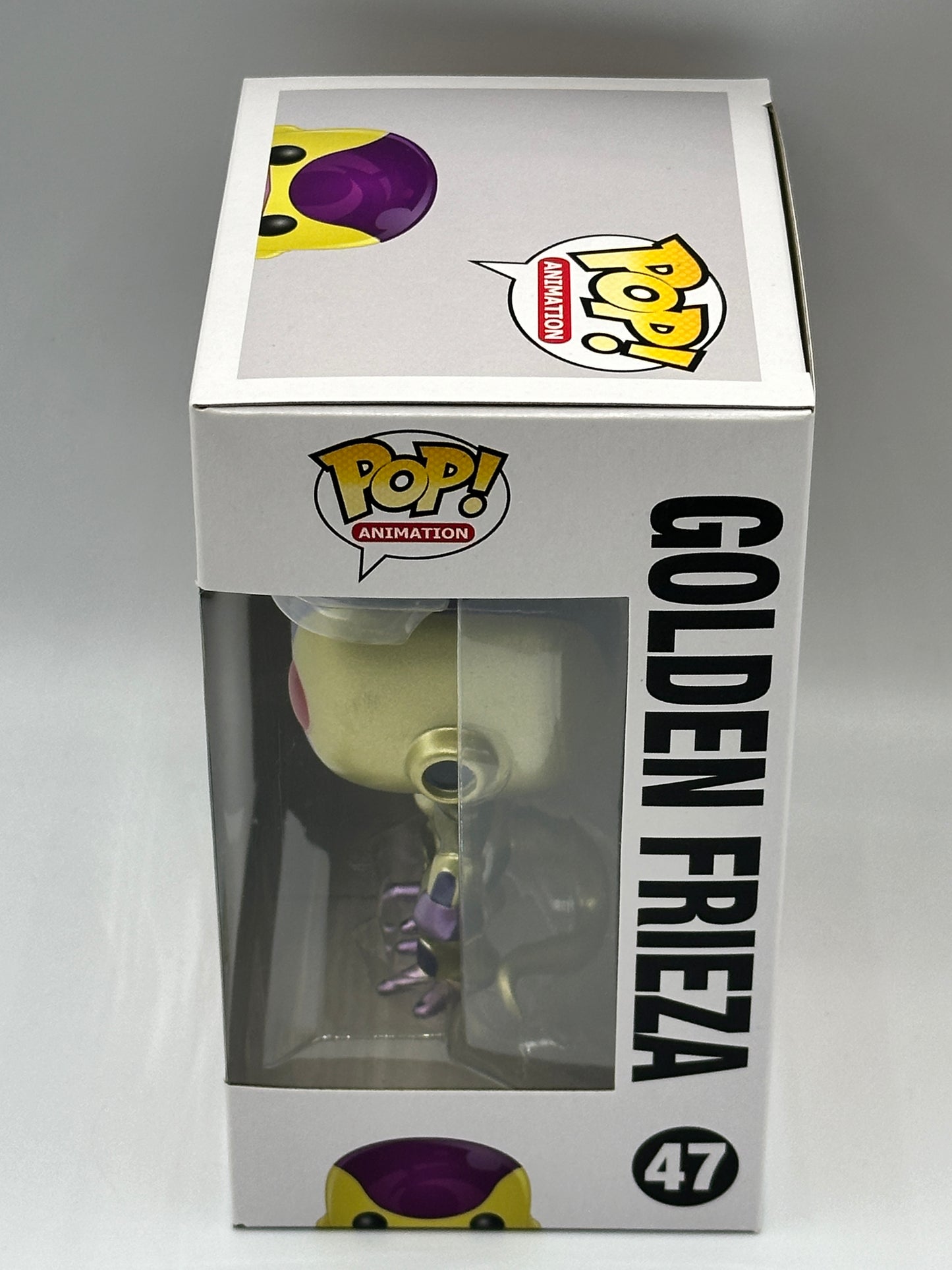 Authentic Funko Pop! Vinyl Dragon Ball Z Frieza (Metallic) Red Eyes SDCC 2015 + PoP Protector