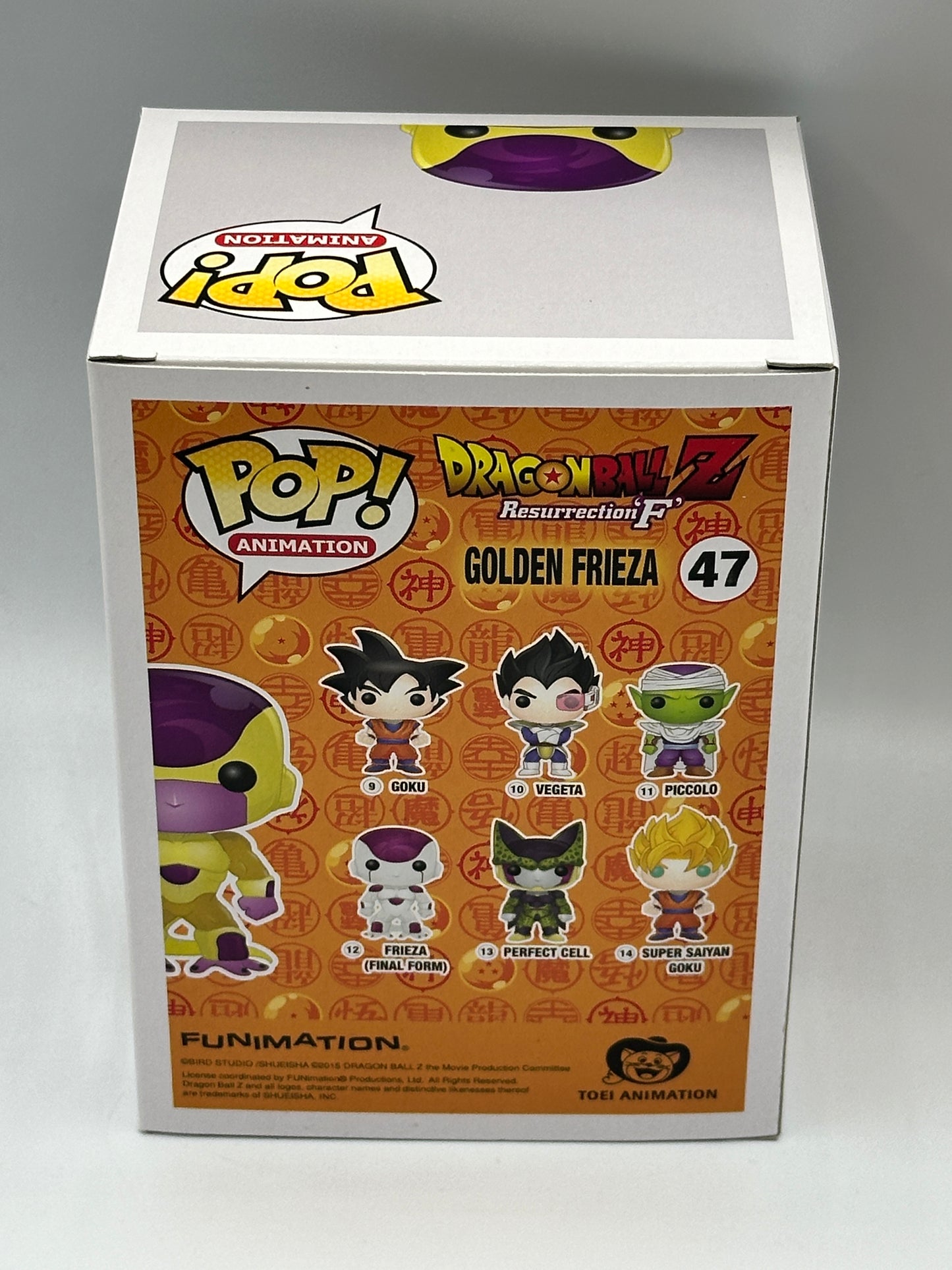 Authentic Funko Pop! Vinyl Dragon Ball Z Frieza (Metallic) Red Eyes SDCC 2015 + PoP Protector