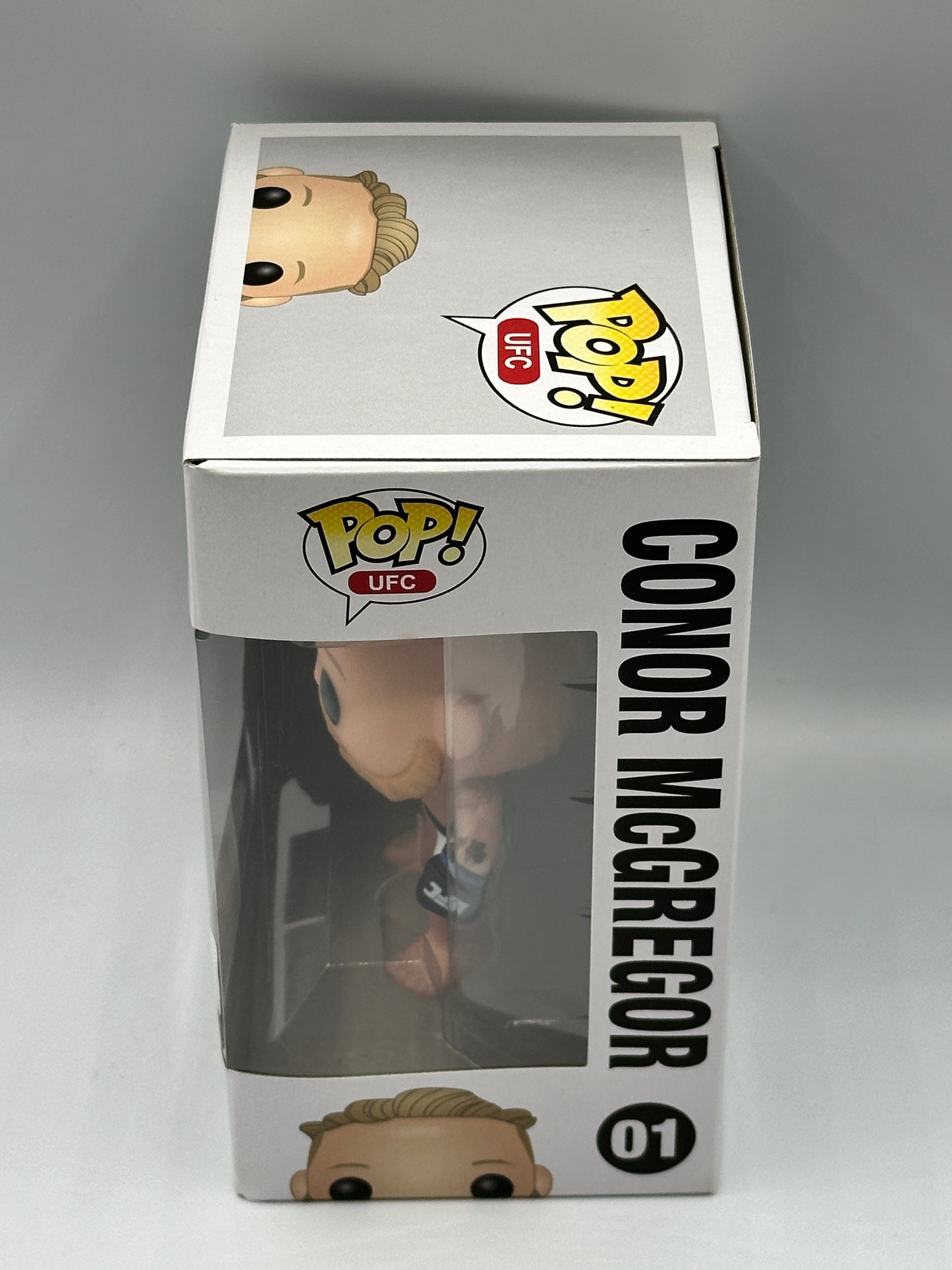 Funko Pop! #01 CONOR McGREGOR - UFC RARE WHITE SHORTS - Exclusive Poplife + PoP Protector