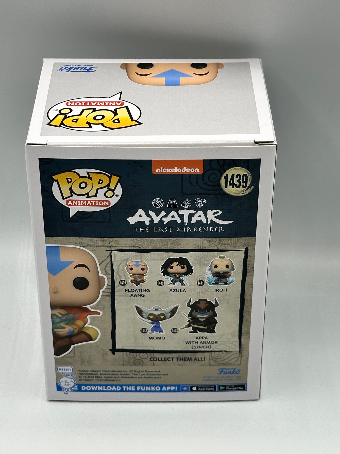 Gordon Cormier Signed Floating Aang Funko 1439 Amazon Exclusive Glow in the Dark Avatar The Last Airbender Netflix