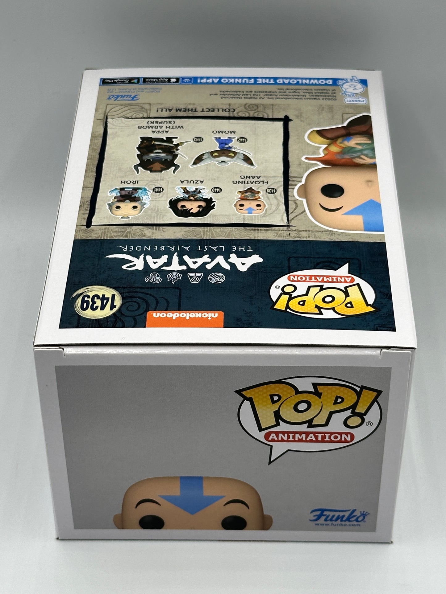 Gordon Cormier Signed Floating Aang Funko 1439 Amazon Exclusive Glow in the Dark Avatar The Last Airbender Netflix
