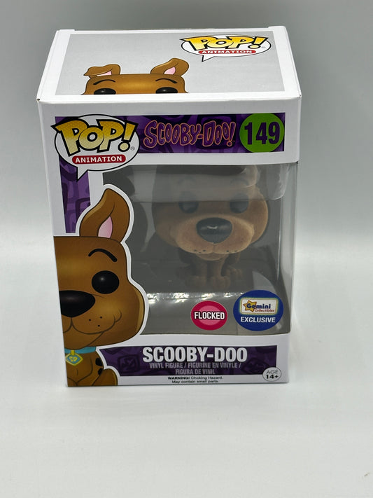Funko Pop! Vinyl: Scooby-Doo - Scooby Doo (Flocked) #149 Gemini Exclusive + Protector