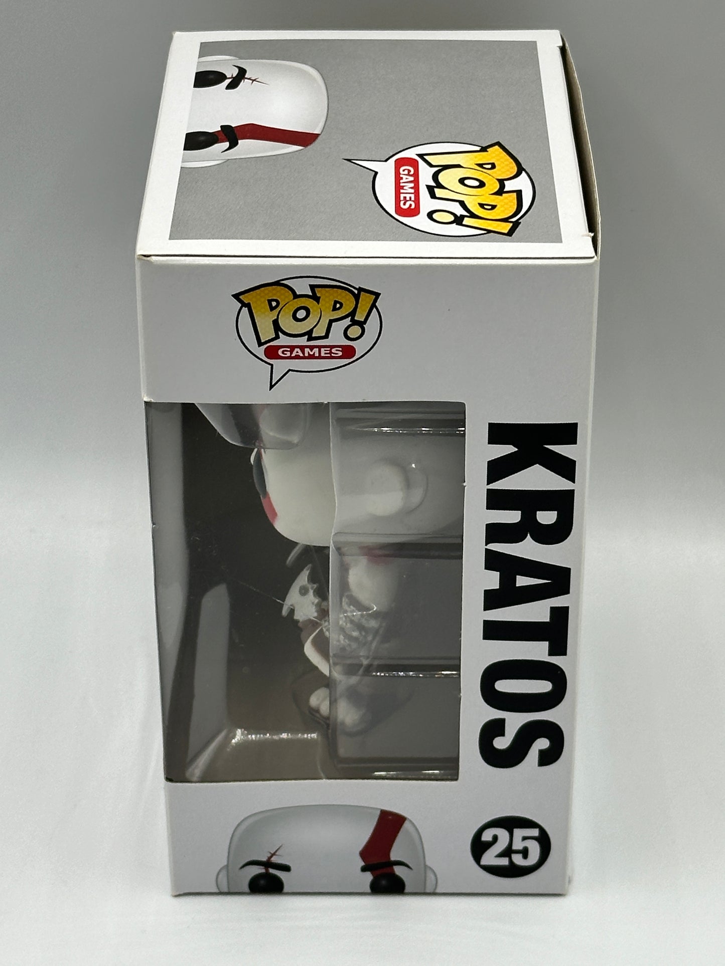 Funko Pop! God of War Kratos 25 VAULTED + Free Protector (slight box ware)