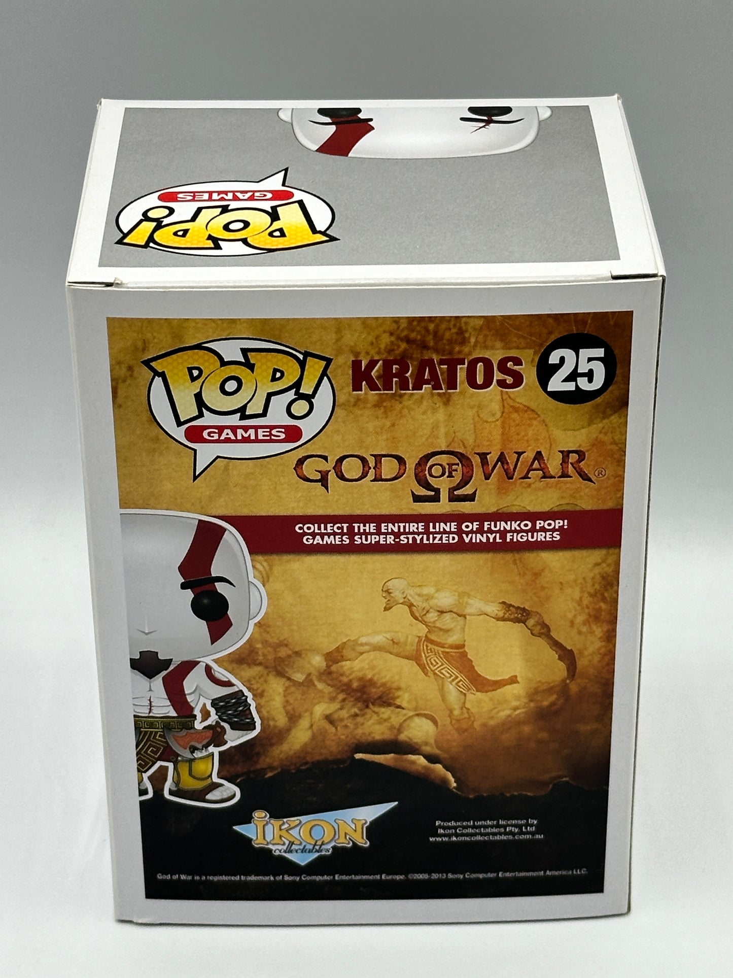 Funko Pop! God of War Kratos 25 VAULTED + Free Protector (slight box ware)