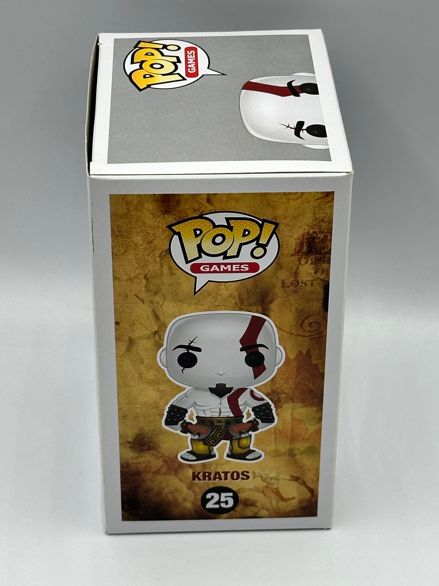 Funko Pop! God of War Kratos 25 VAULTED + Free Protector (slight box ware)