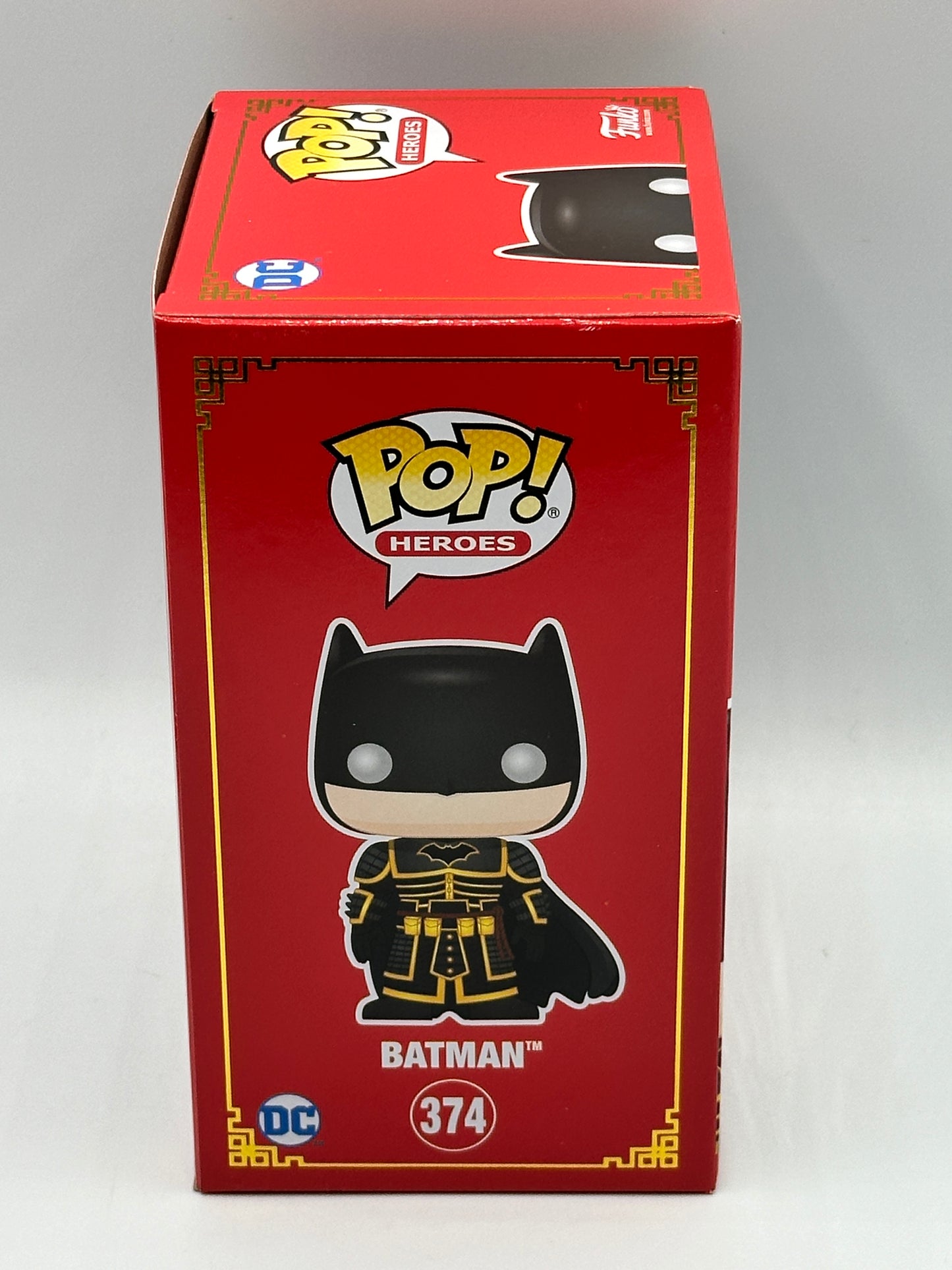 Funko Pop! DC HEROES Metallic Blue Batman #374 Imperial + PROTECTOR