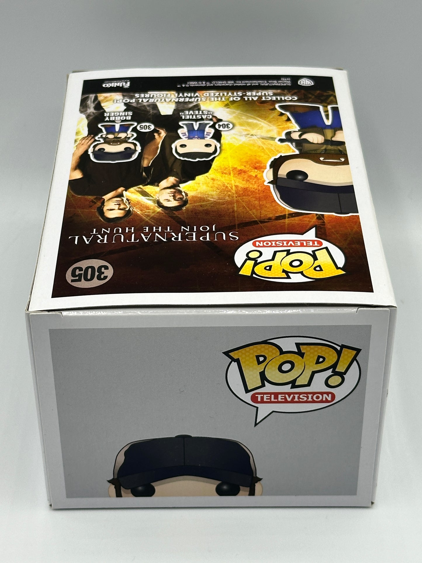 Funko Pop! Supernatural Bobby Singer #305 + POP PROTECTOR