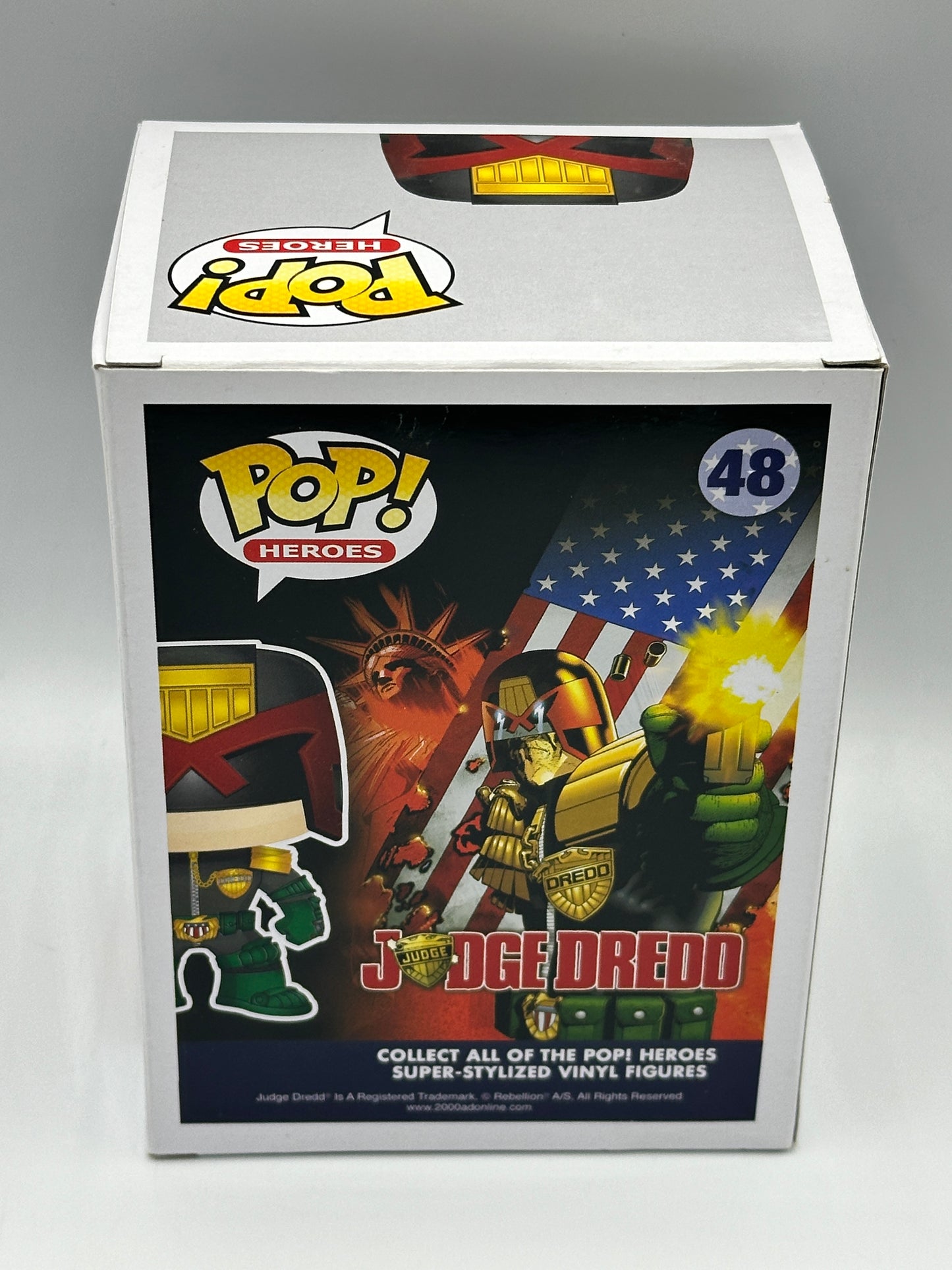 Judge Dredd #48 Funko Pop Vinyl Figure + PoP Protector
