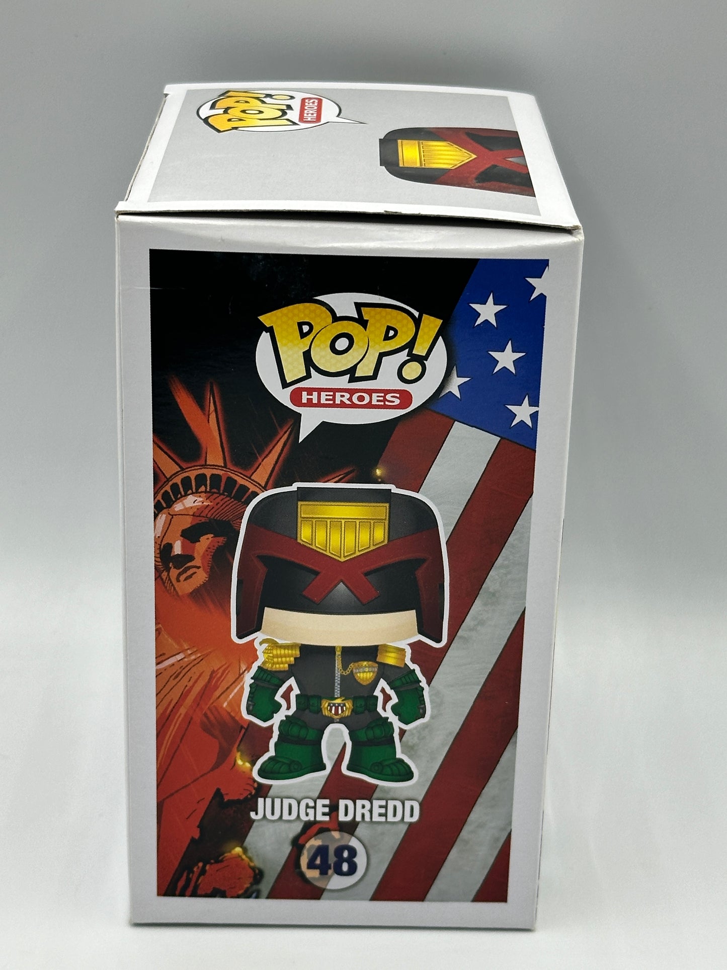 Judge Dredd #48 Funko Pop Vinyl Figure + PoP Protector