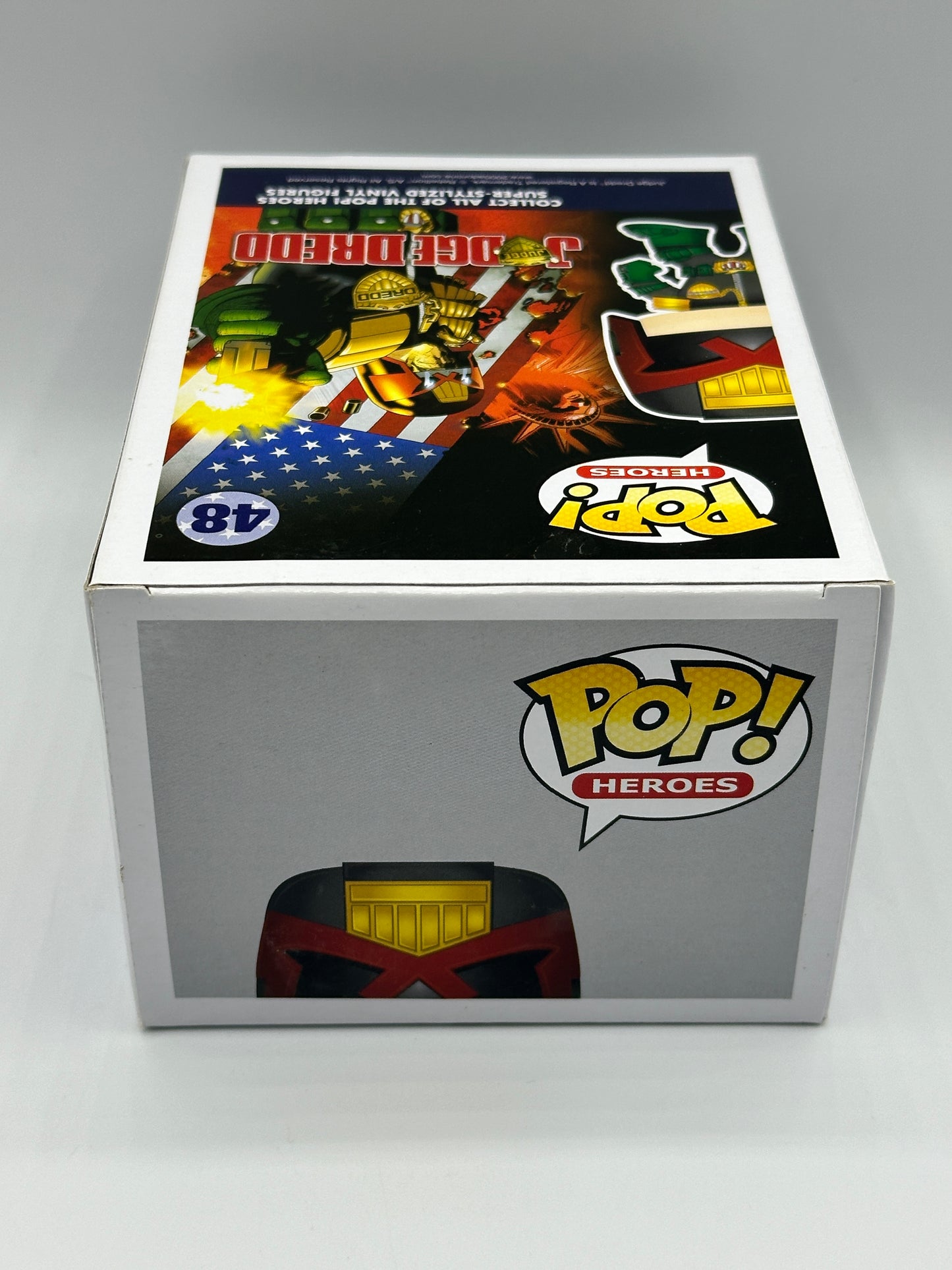 Judge Dredd #48 Funko Pop Vinyl Figure + PoP Protector
