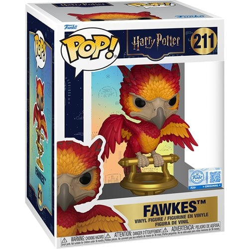 Funko Pop! Harry Potter - Fawkes 211 Funko Special Edition Figure + Pop Protector