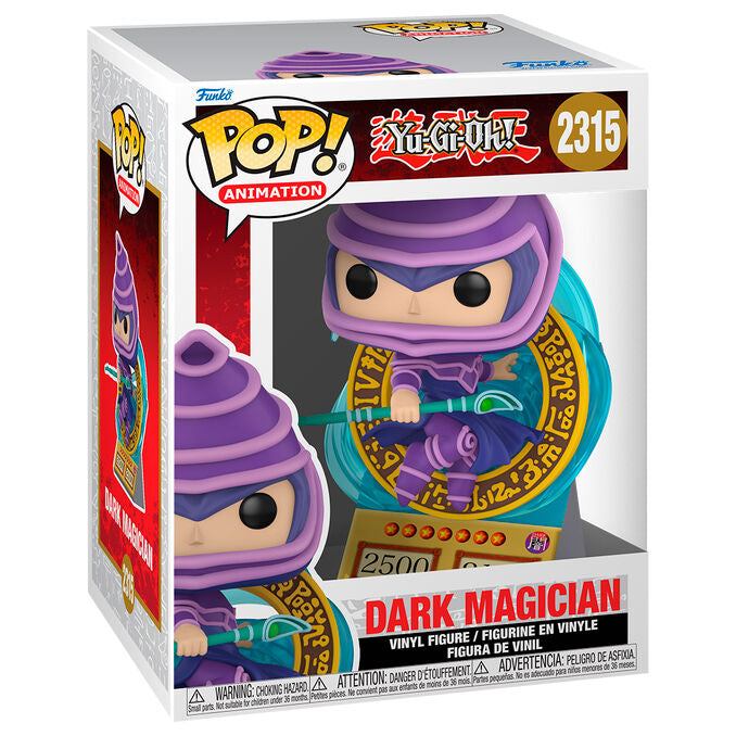 Yu-Gi-Oh! Dark Magician Funko Pop Vinyl Figure 2315 + Pop Protector