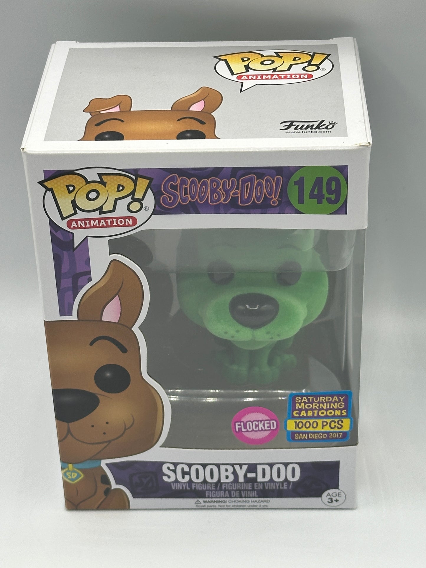 GRAIL - Funko Pop! Animation Scooby-Doo Flocked Green 1,000 Pcs Limited SDCC #149