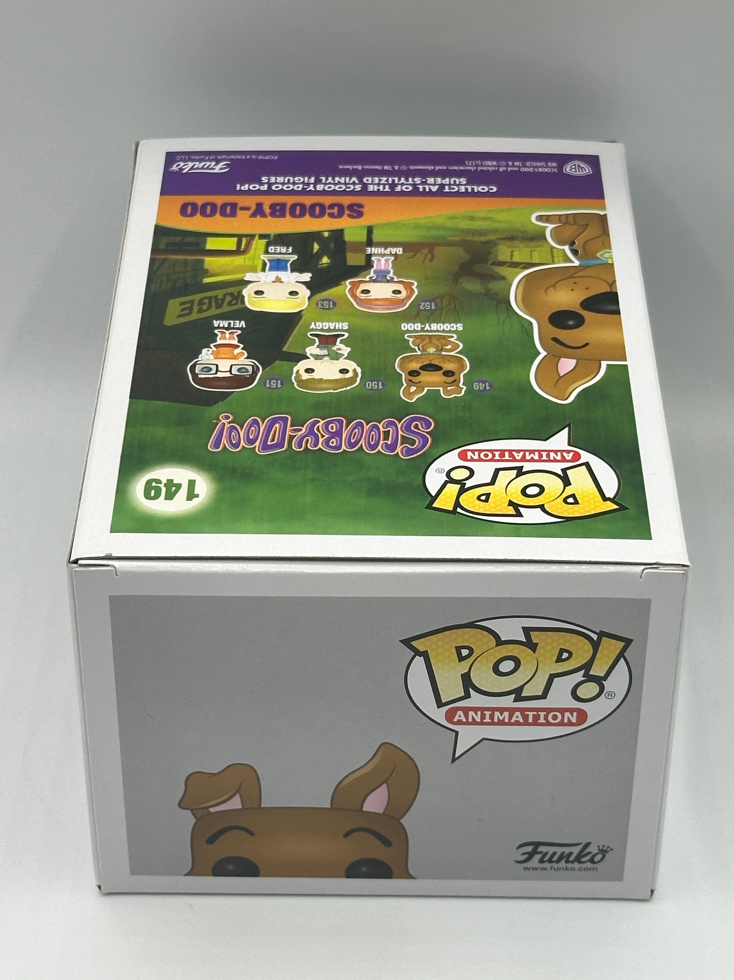 Funko Pop! Scooby Doo #149 Blue Flocked Saturday Morning Cartoons SDCC 2017