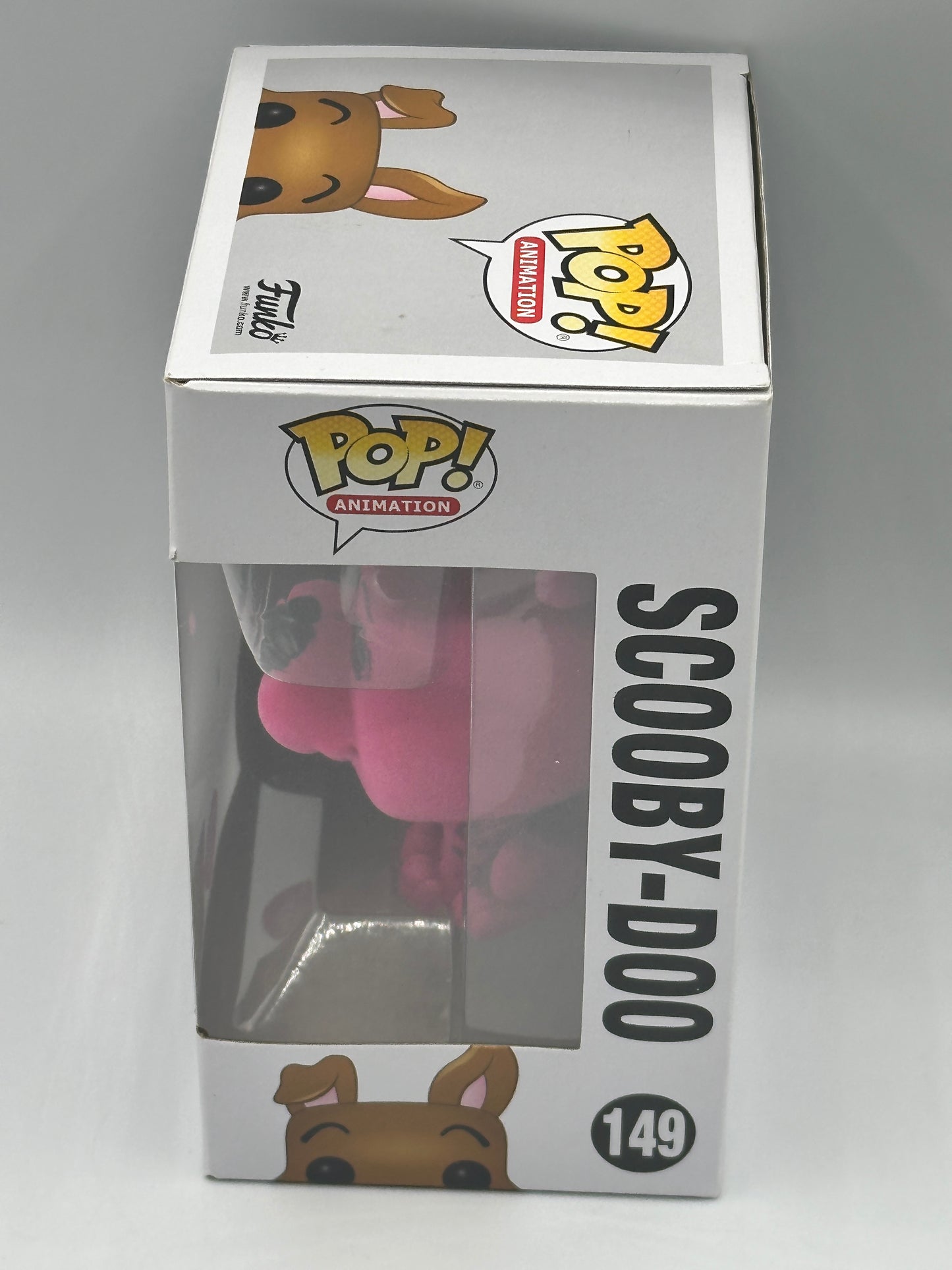 Pop Scooby Doo 149 Pink Flocked 2017 San Diego Comic Con 1000 With protector