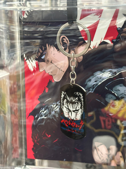 Trendy Manga Keychain Anime Keyring with PhotoCard set