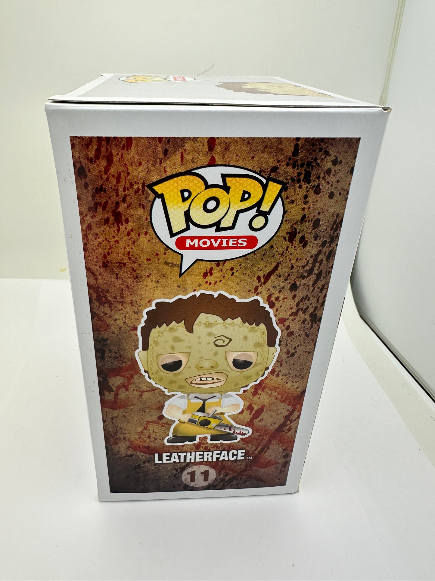 Andrew Bryniarski Signed Leatherface Funko Pop! 11 Chain saw JSA CERTIFICATE