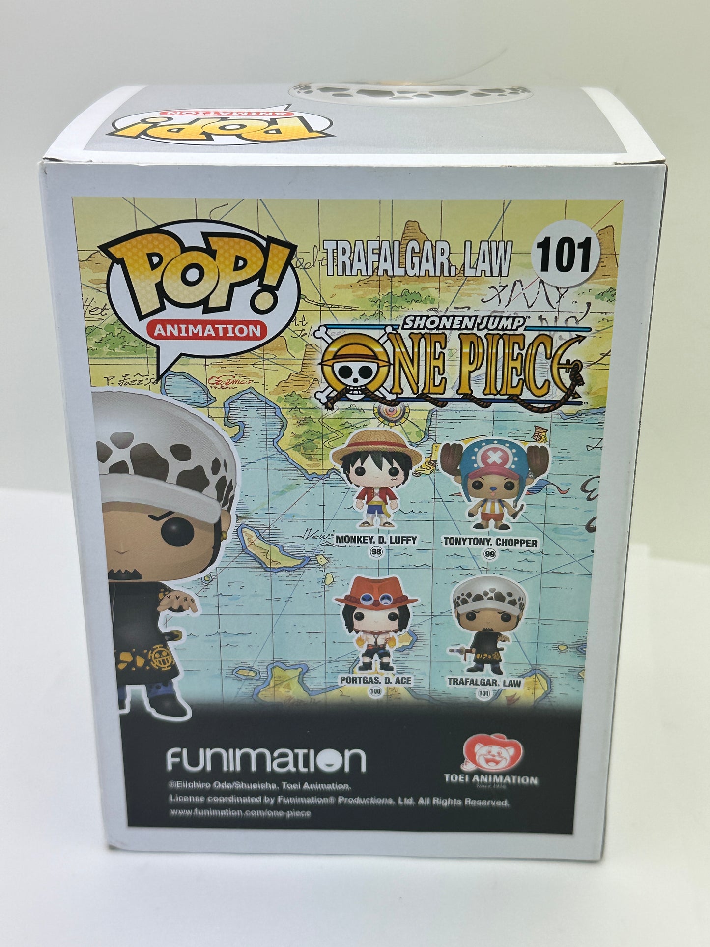 Funko POP! Animation: One Piece #101 - Trafalgar Law + Protector!