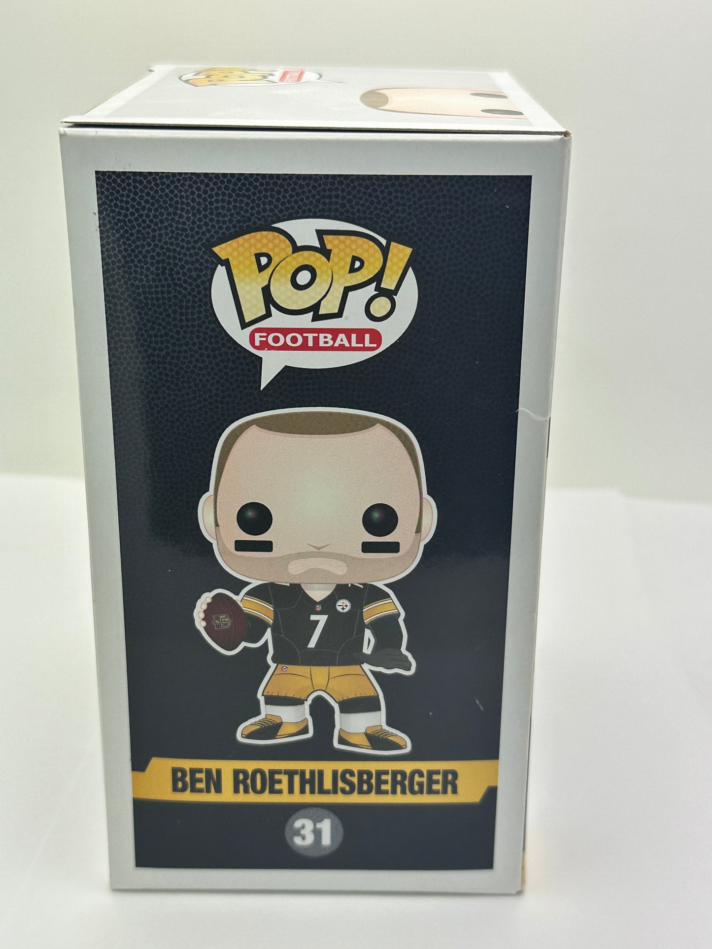 Funko POP NFL #31 Pittsburgh Steelers Ben Roethlisberger + PoP Protector