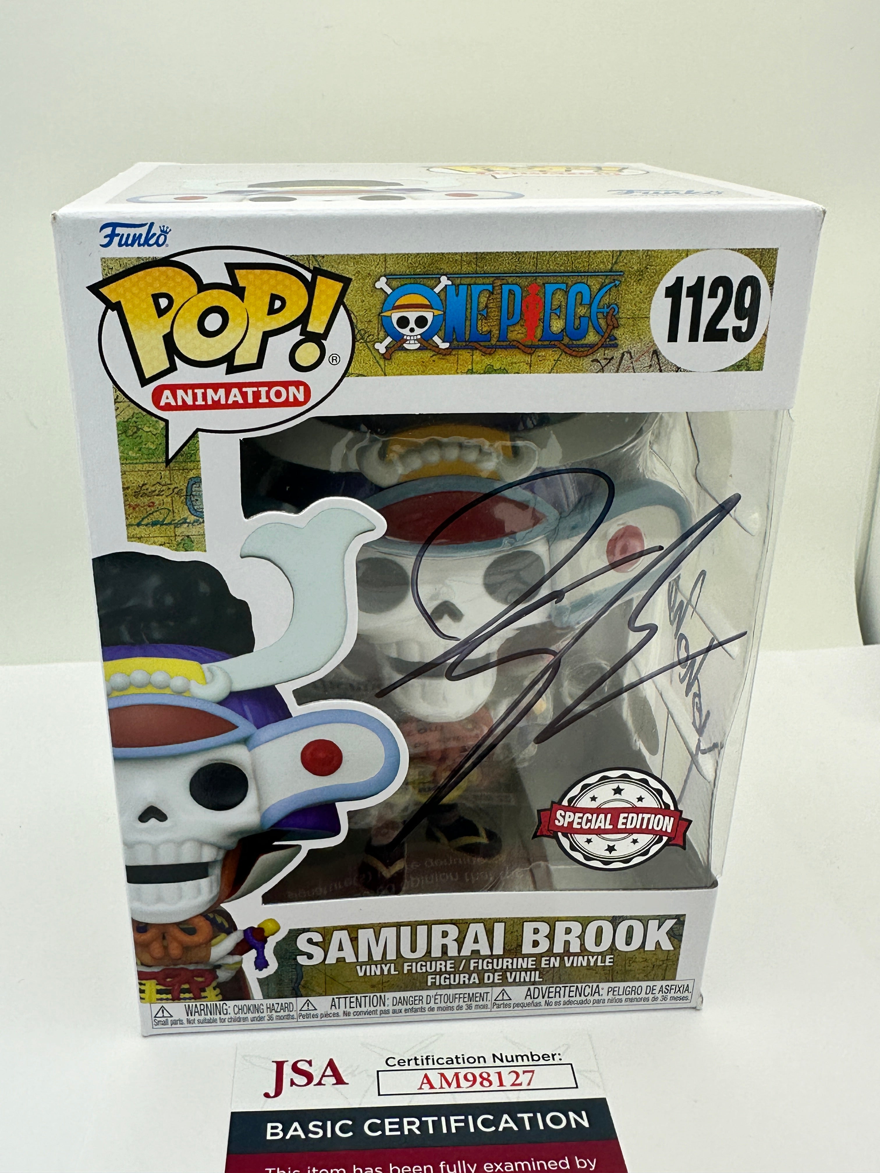 Shops Funko Pop Samurai Brook Autographed